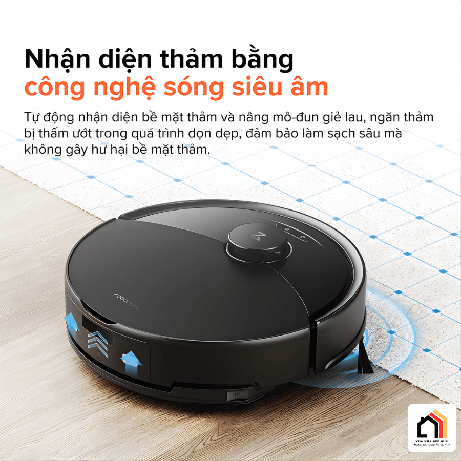 Roborock Q10 VF + (Plus) - Robot hút bụi lau nhà 2026 tại Vua Nhà Bếp Đức 03