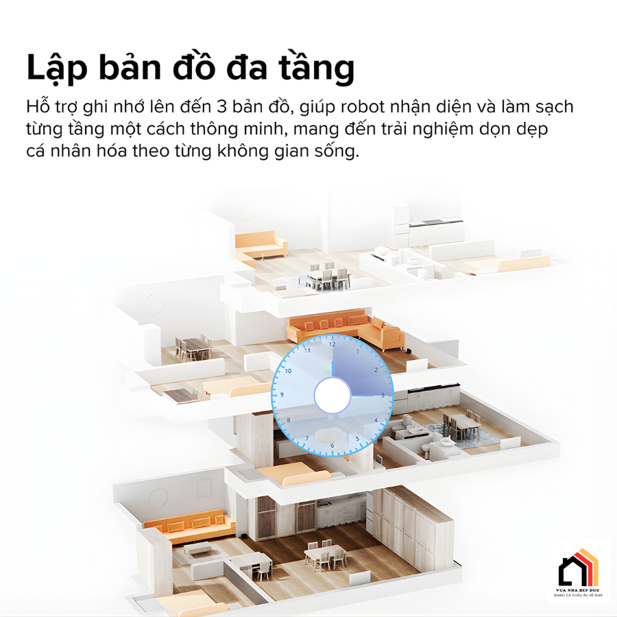 Roborock Q10 VF + (Plus) - Robot hút bụi lau nhà 2026 tại Vua Nhà Bếp Đức 10