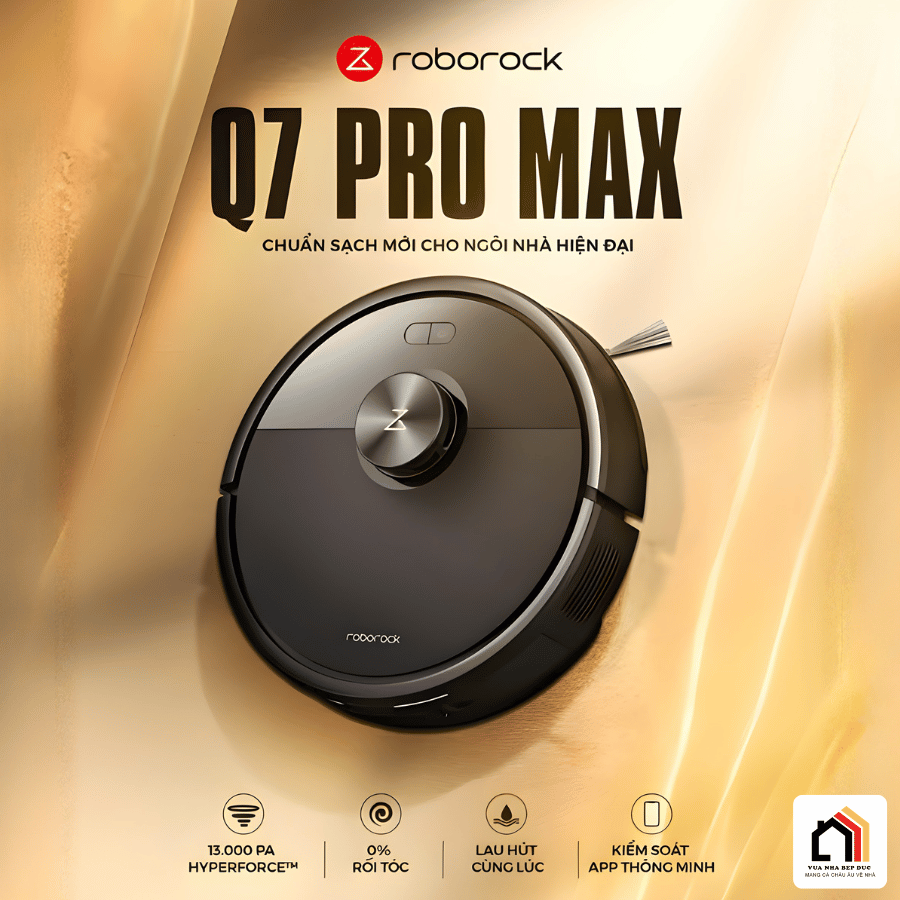 Roborock Q7 Pro Max  - Robot Hút Bụi Lau Nhà 2026 tại Vua Nhà Bếp Đức 02