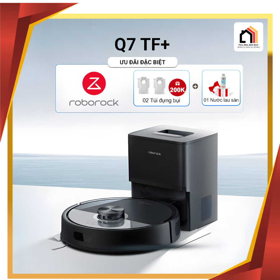 Roborock Q7 TF+ ( Plus) - Robot Hút Bụi Lau Nhà Thế Hệ Mới 2026