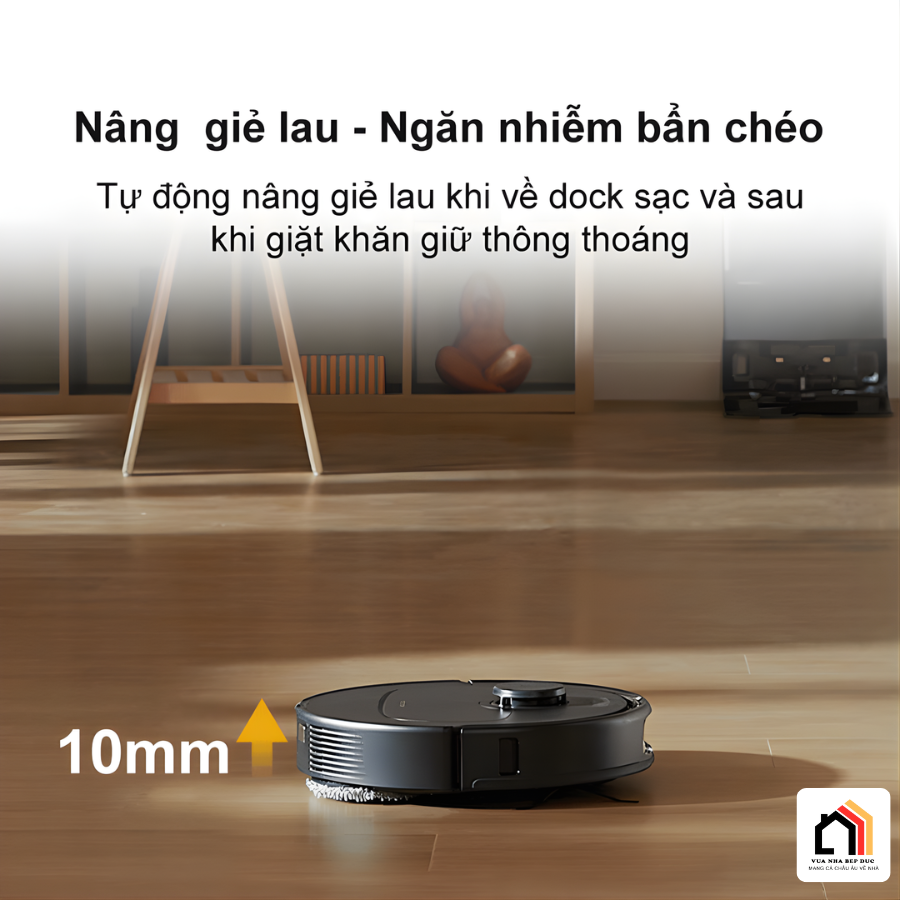 Roborock QR 798 - Robot hút bụi lau nhà 2026 tại Vua Nhà Bếp Đức 08