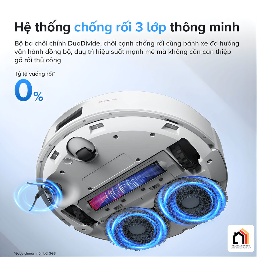 Roborock Qrevo 5AE - Robot hút bụi lau nhà 2026 tại Vua Nhà Bếp Đức 05