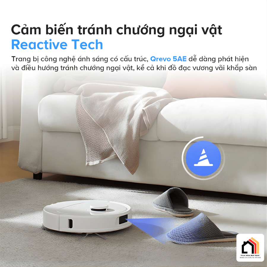 Roborock Qrevo 5AE - Robot hút bụi lau nhà 2026 tại Vua Nhà Bếp Đức 03