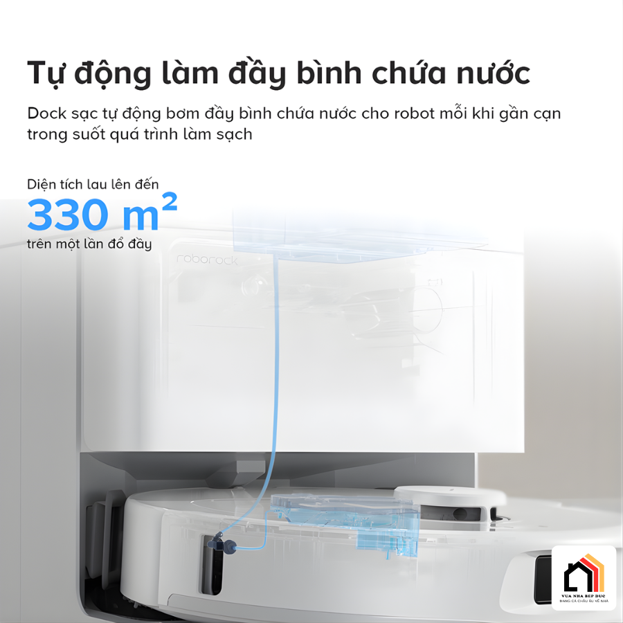 Roborock Qrevo 5AE - Robot hút bụi lau nhà 2026 tại Vua Nhà Bếp Đức 13