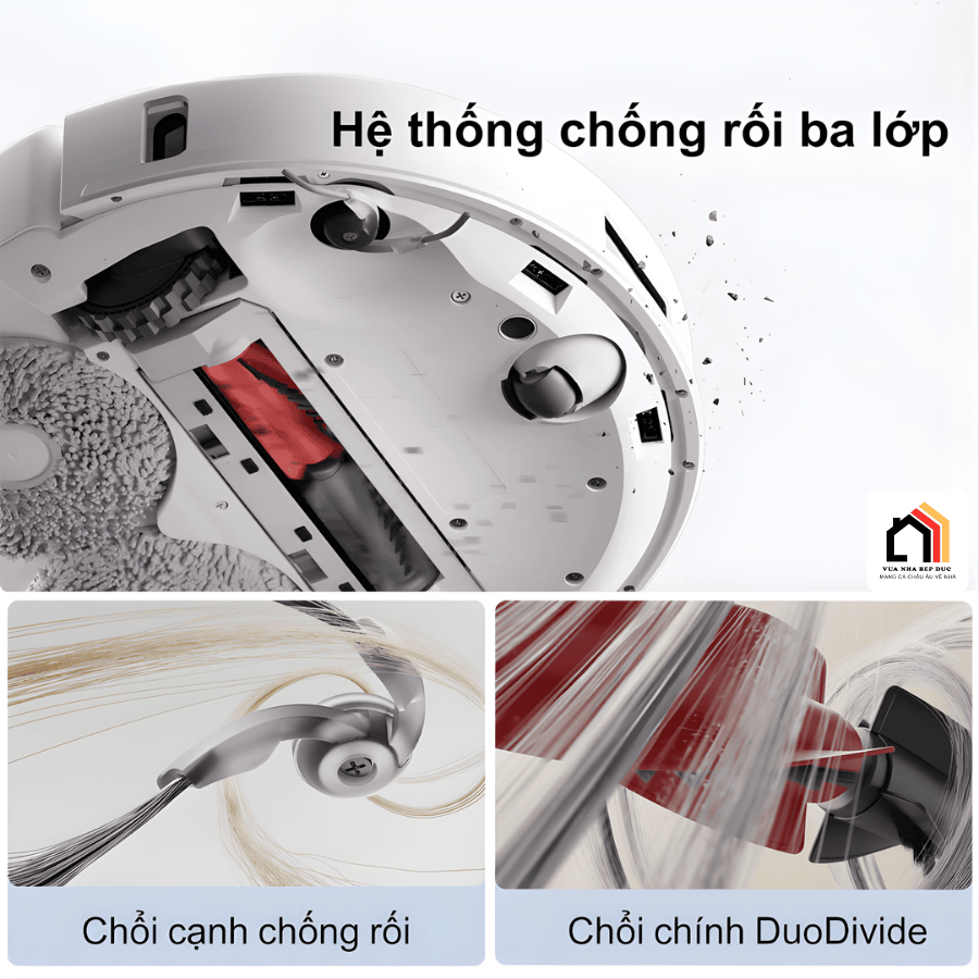 Roborock Qrevo C Pro - Robot hút bụi lau nhà 2026 tại Vua Nhà Bếp Đức 09