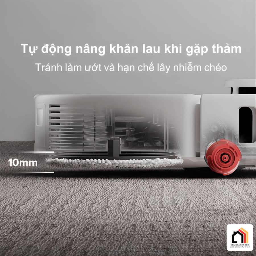 Roborock Qrevo C Pro - Robot hút bụi lau nhà 2026 tại Vua Nhà Bếp Đức 06