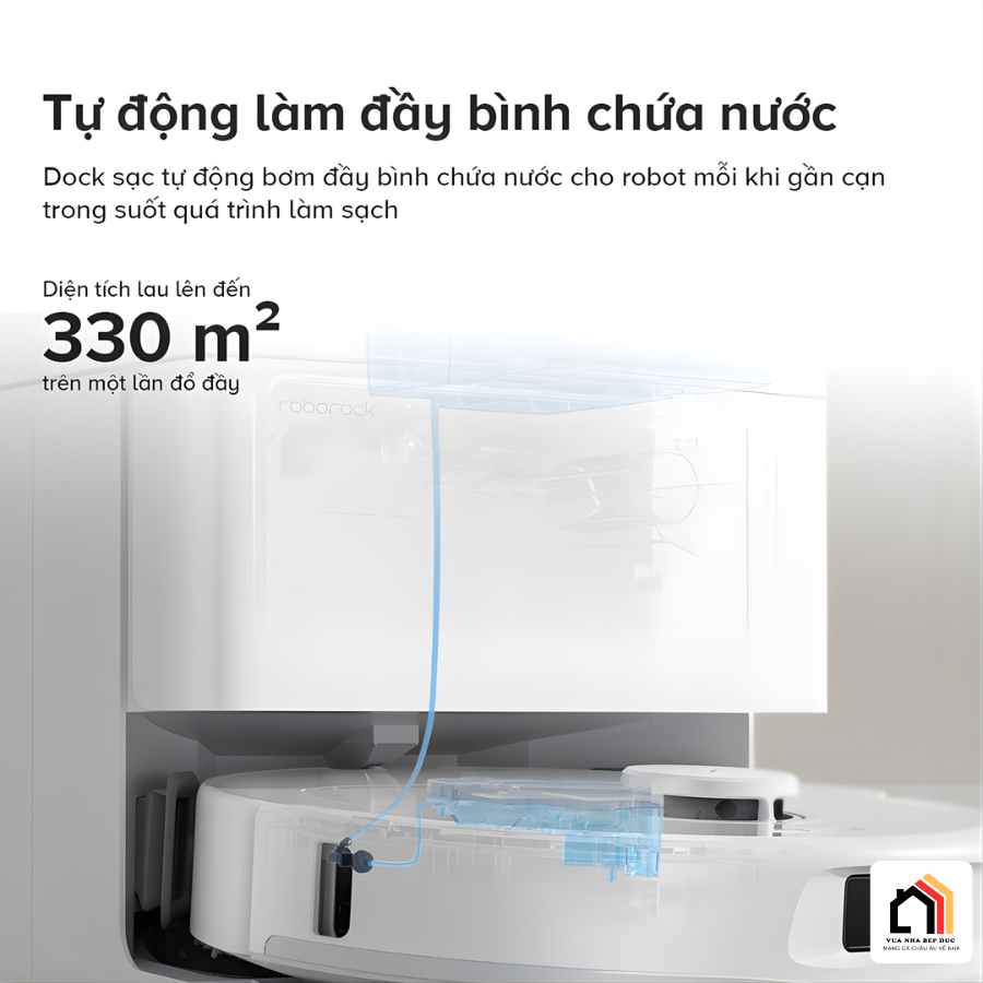 Roborock Qrevo C Pro - Robot hút bụi lau nhà 2026 tại Vua Nhà Bếp Đức 18