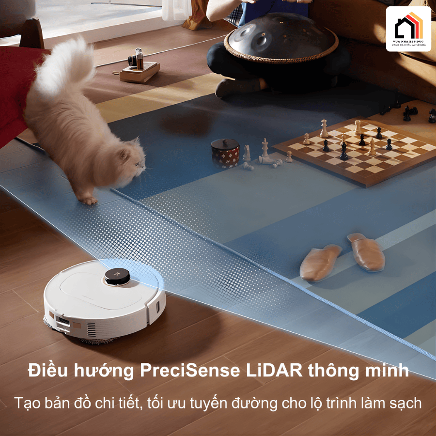 Roborock Qrevo C Pro - Robot hút bụi lau nhà 2026 tại Vua Nhà Bếp Đức 04