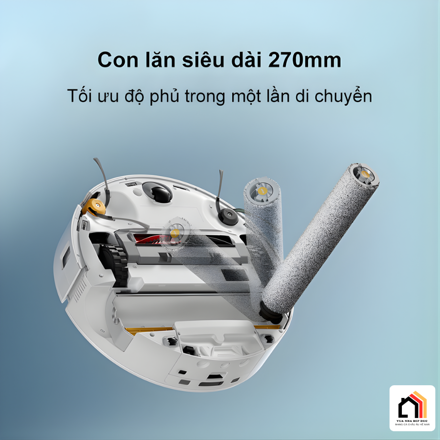 Roborock Qrevo Curv 2 Flow - Robot hút bụi lau nhà 2026 tại Vua Nhà Bếp Đức 13