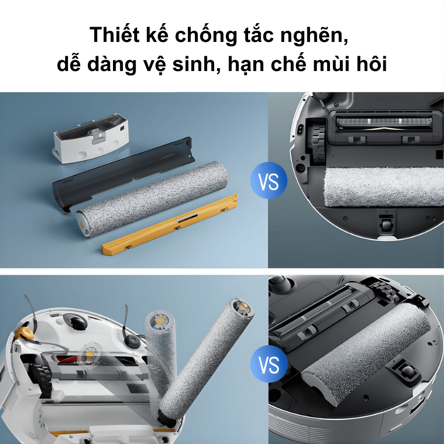 Roborock Qrevo Curv 2 Flow - Robot hút bụi lau nhà 2026 tại Vua Nhà Bếp Đức 08