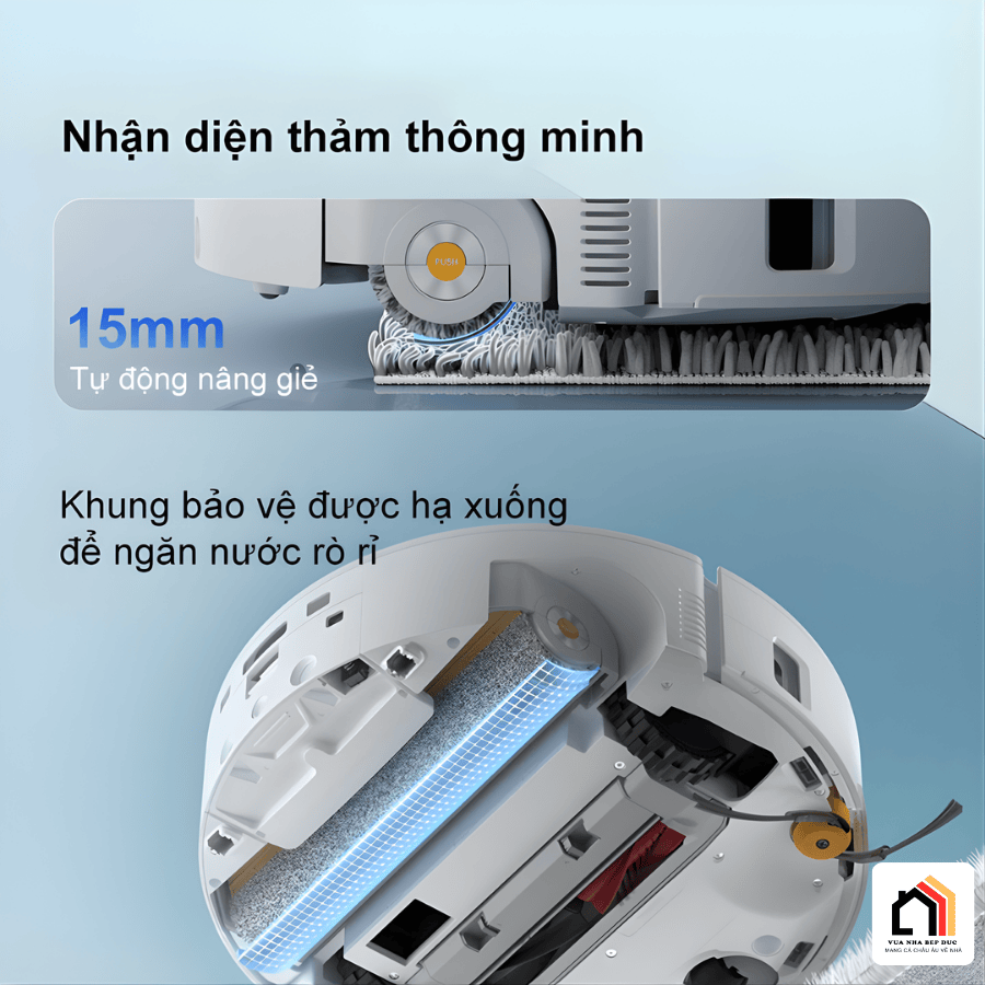 Roborock Qrevo Curv 2 Flow - Robot hút bụi lau nhà 2026 tại Vua Nhà Bếp Đức 07