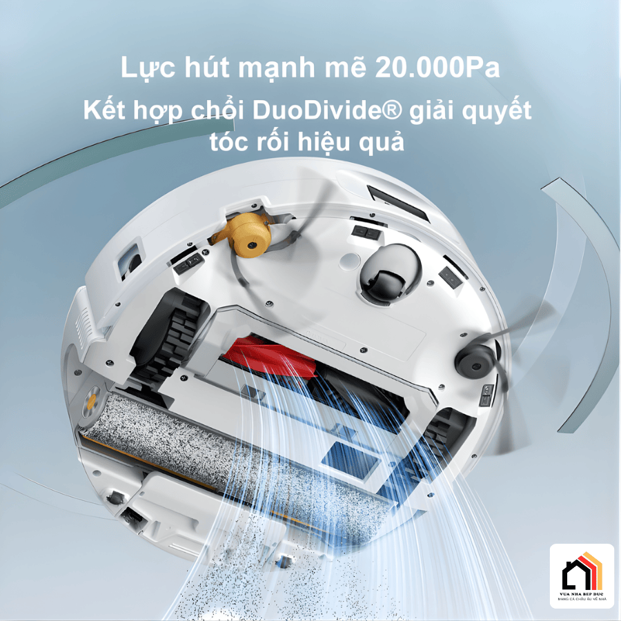 Roborock Qrevo Curv 2 Flow - Robot hút bụi lau nhà 2026 tại Vua Nhà Bếp Đức 06