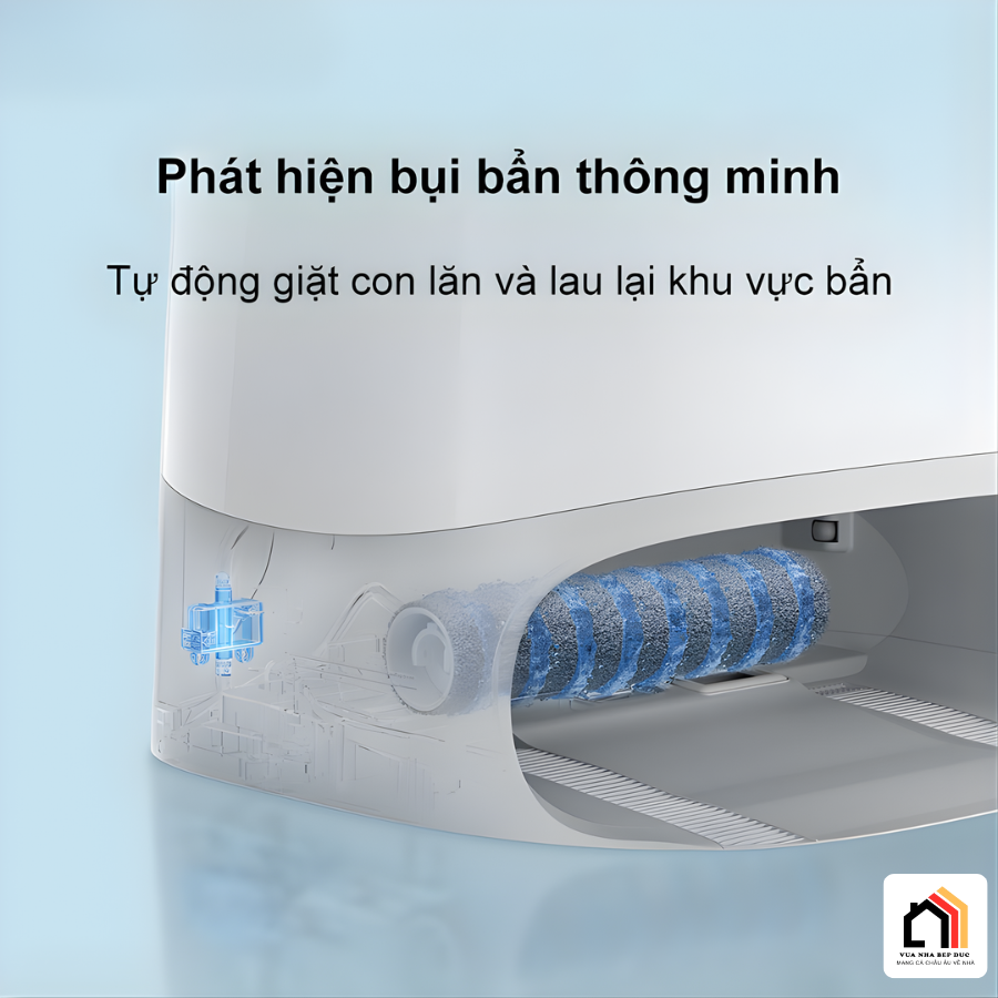 Roborock Qrevo Curv 2 Flow - Robot hút bụi lau nhà 2026 tại Vua Nhà Bếp Đức 15