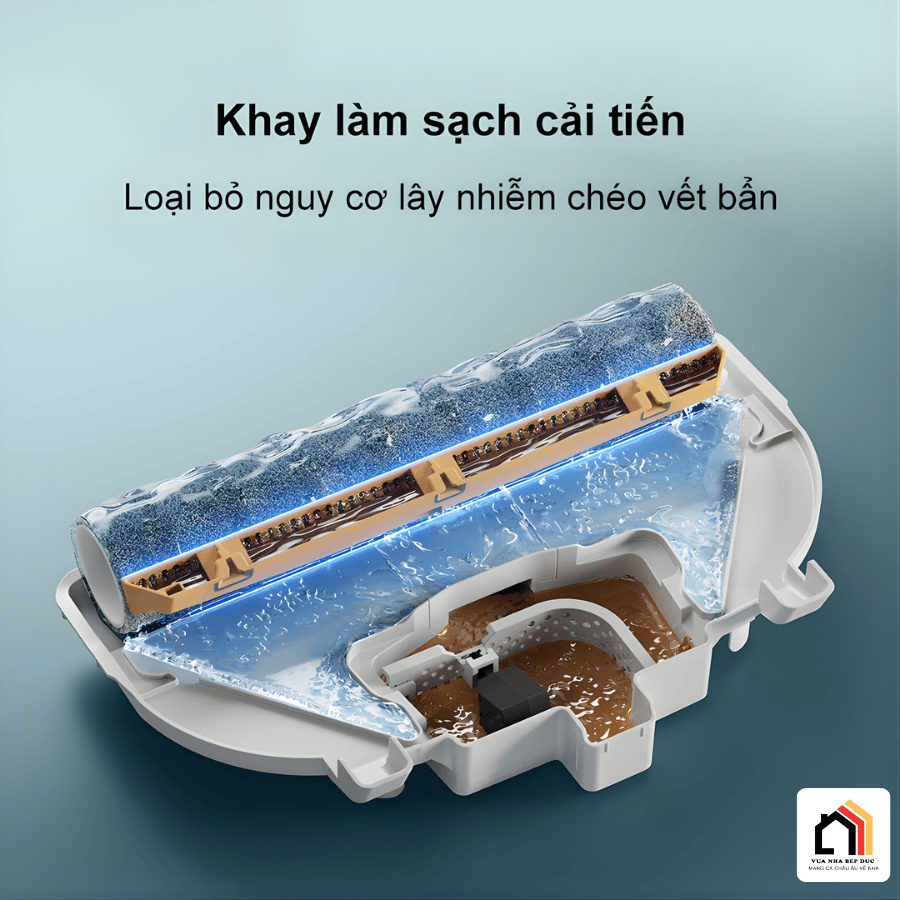 Roborock Qrevo Curv 2 Flow - Robot hút bụi lau nhà 2026 tại Vua Nhà Bếp Đức 03