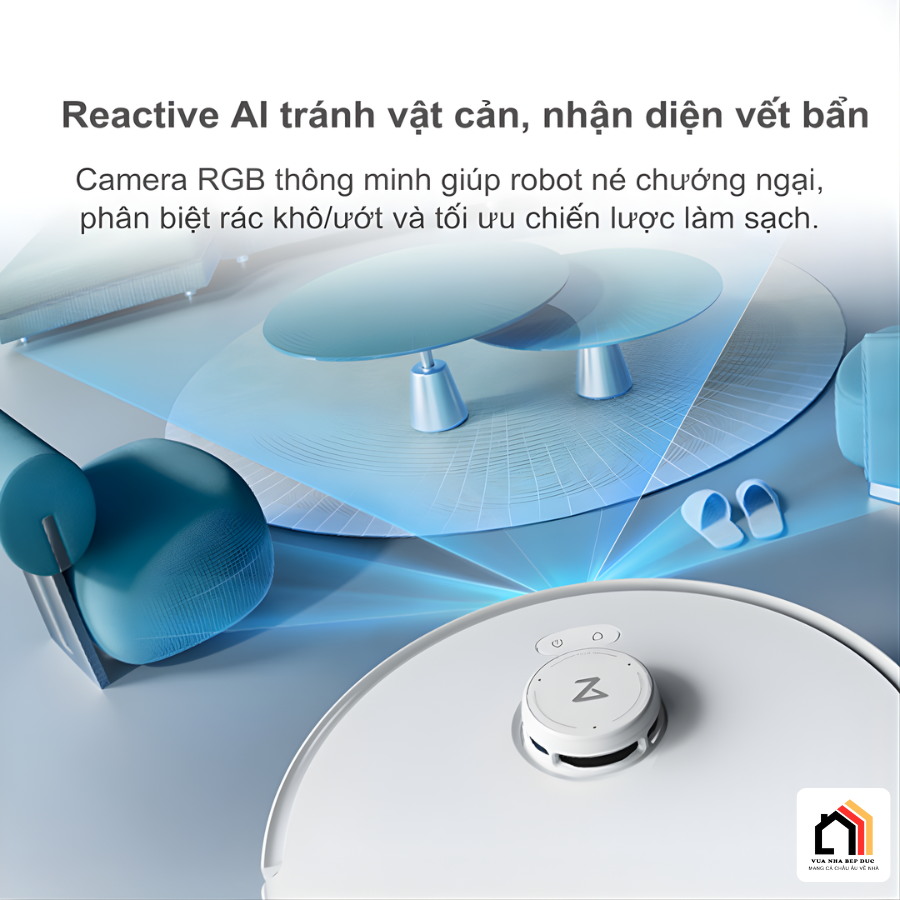 Roborock Qrevo Curv 2 Flow - Robot hút bụi lau nhà 2026 tại Vua Nhà Bếp Đức 16