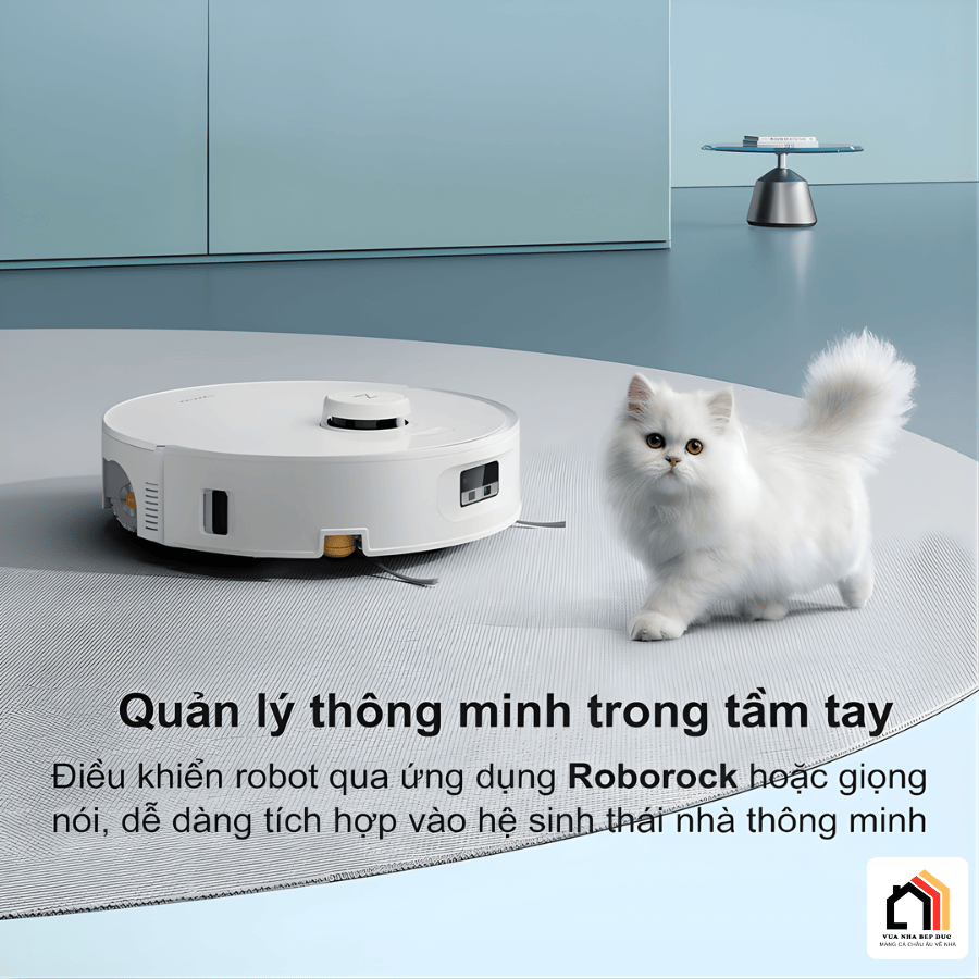 Roborock Qrevo Curv 2 Flow - Robot hút bụi lau nhà 2026 tại Vua Nhà Bếp Đức 19