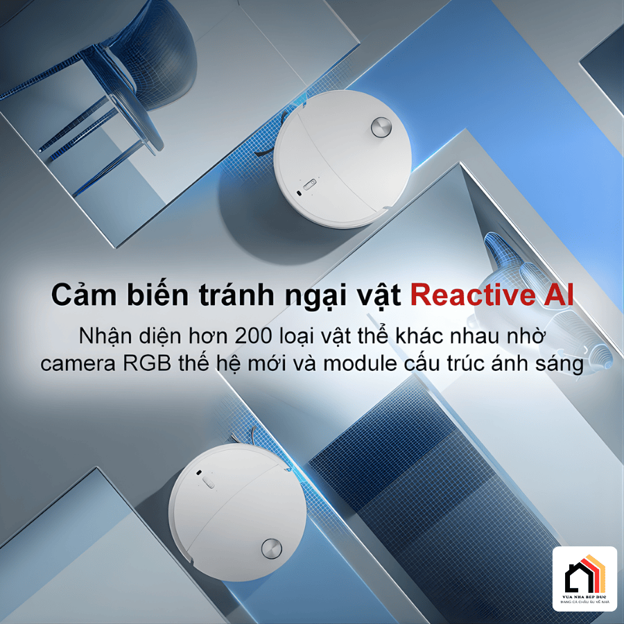 Roborock Qrevo Curv 2 Pro - Robot hút bui lau nhà 2026 tại Vua Nhà Bếp Đức 05