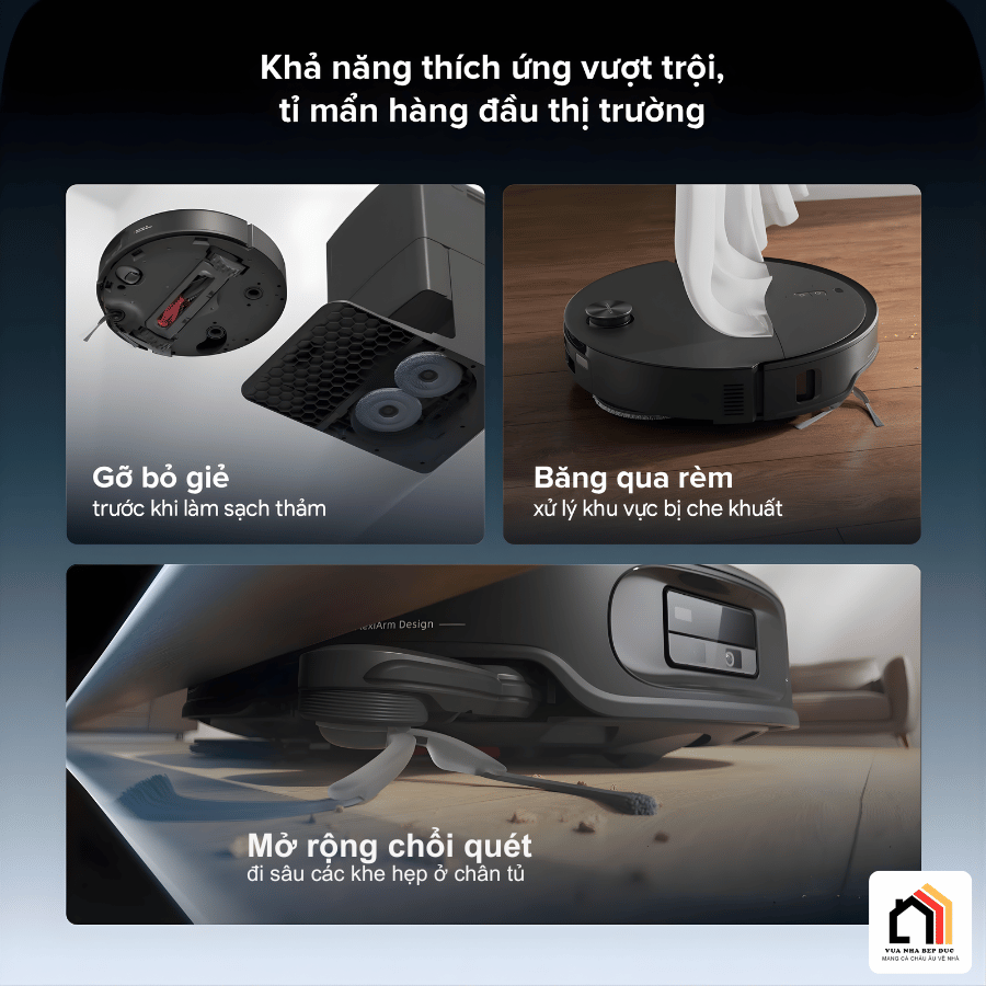 Roborock Qrevo Edge 2 - Robot Hút Bụi Lau Nhà 2026 tại Vua Nhà Bếp Đức 05