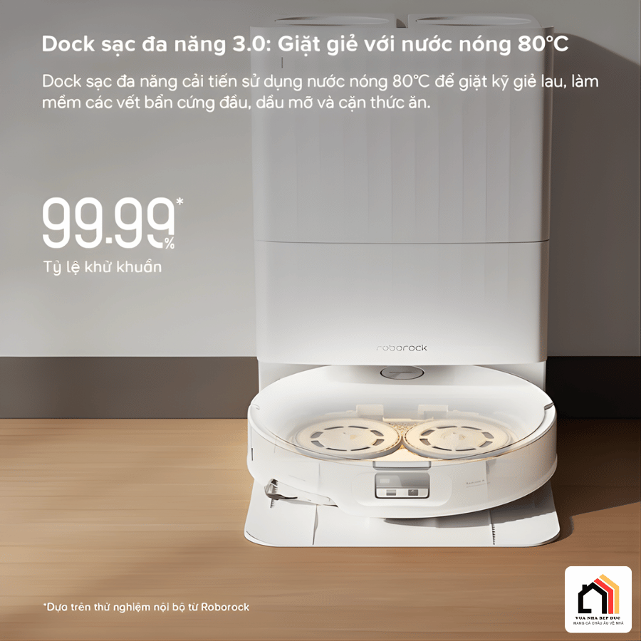 Roborock Qrevo Edge 2 - Robot Hút Bụi Lau Nhà 2026 tại Vua Nhà Bếp Đức 09