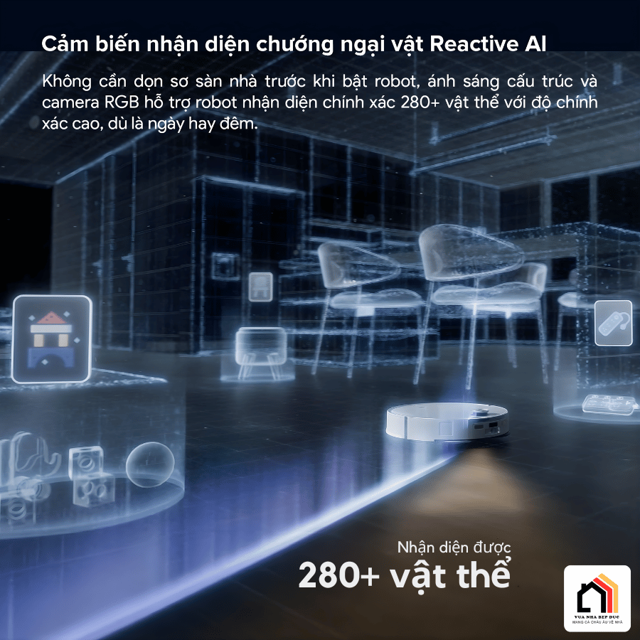 Roborock Qrevo Edge 2 - Robot Hút Bụi Lau Nhà 2026 tại Vua Nhà Bếp Đức 12