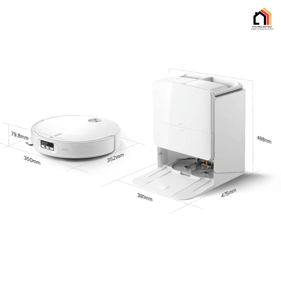 Roborock Qrevo Edge 2 Pro - Robot Hút Bụi Lau Nhà 2026  tại Vua Nhà Bếp Đức 21