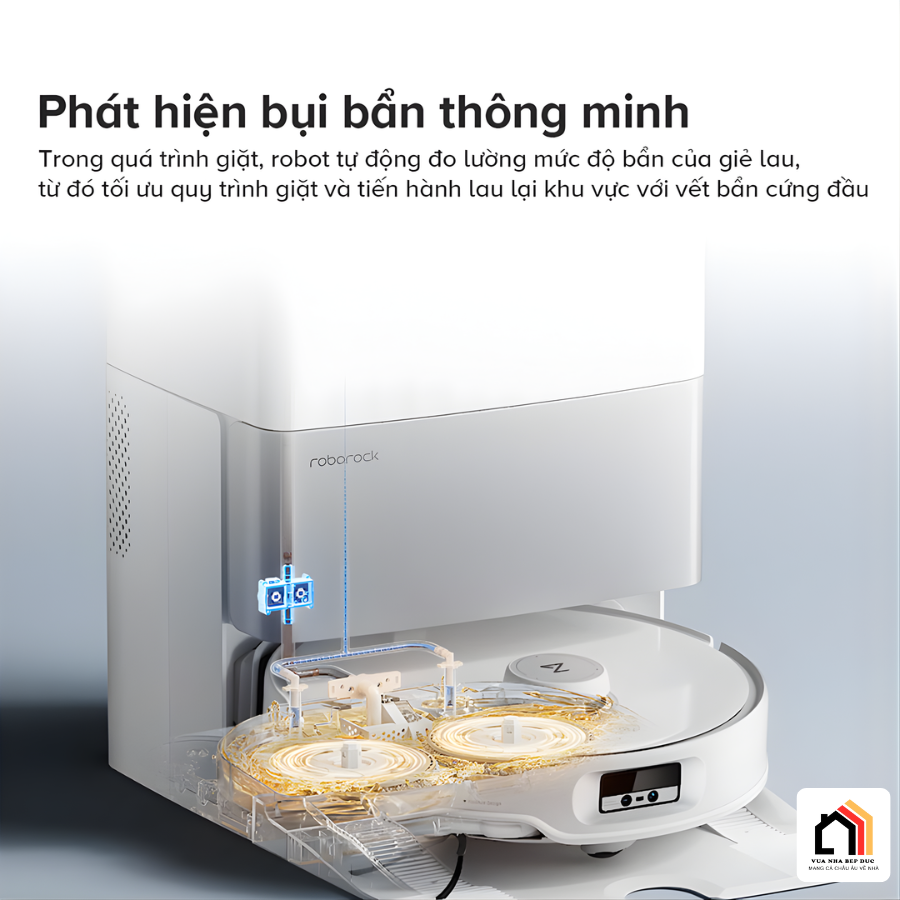 Roborock Qrevo Edge 5V1 - Robot hút bụi lau nhà 2026 tại Vua Nhà Bếp Đức 13