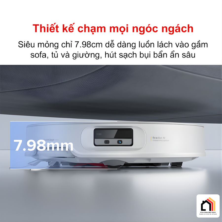 Roborock Qrevo EdgeT - Robot hút bụi lau nhà 2026 tại Vua Nhà Bếp Đức 04