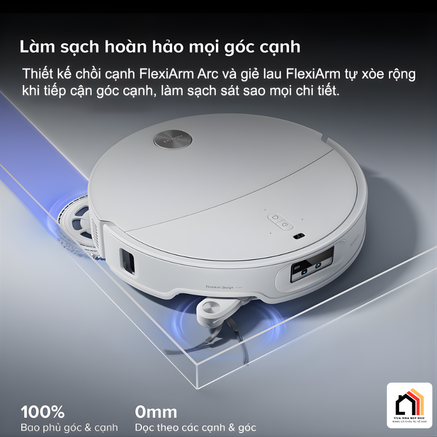 Roborock Qrevo EdgeT - Robot hút bụi lau nhà 2026 tại Vua Nhà Bếp Đức 09