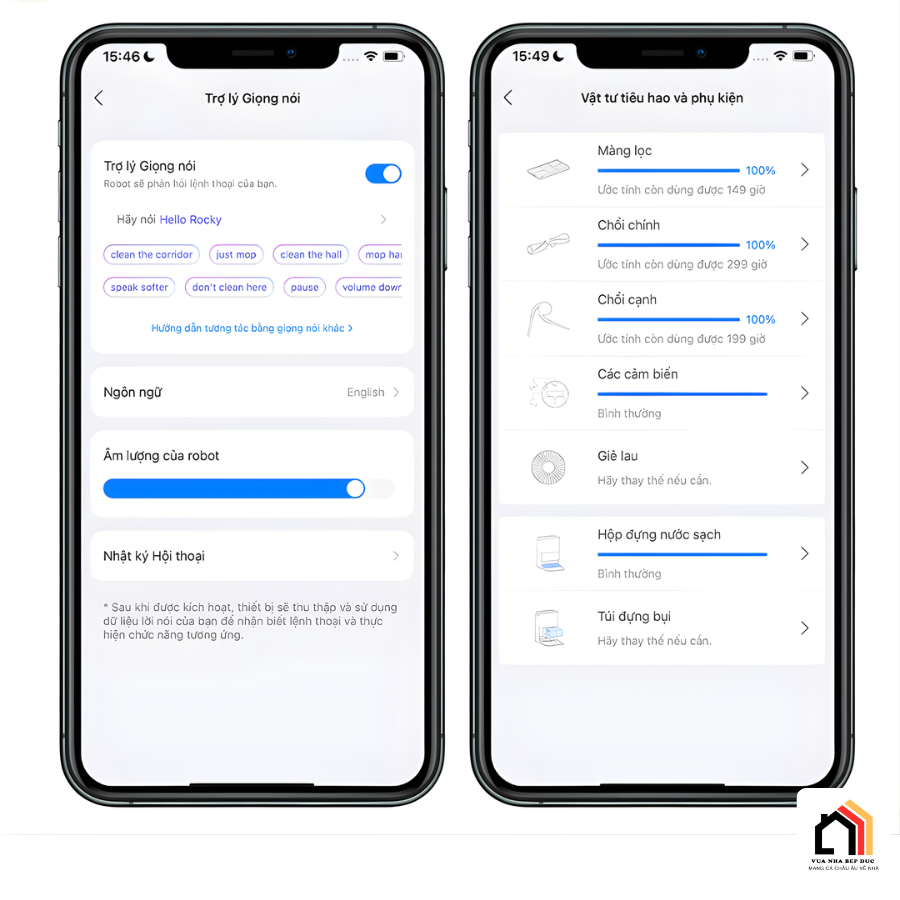 Roborock Qrevo EdgeT - Robot hút bụi lau nhà 2026 tại Vua Nhà Bếp Đức 20