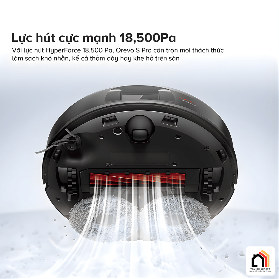 Roborock Qrevo S Pro - Robot Hút Bụi Lau Nhà 2026 tại Vua Nhà Bếp Đức 02