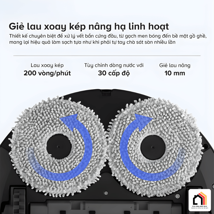 Roborock Qrevo S Pro - Robot Hút Bụi Lau Nhà 2026 tại Vua Nhà Bếp Đức 05