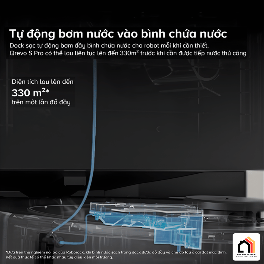 Roborock Qrevo S Pro - Robot Hút Bụi Lau Nhà 2026 tại Vua Nhà Bếp Đức 12