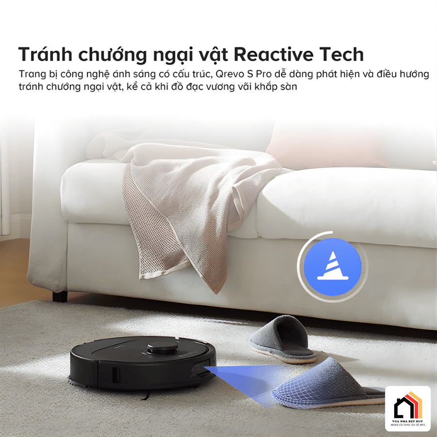 Roborock Qrevo S Pro - Robot Hút Bụi Lau Nhà 2026 tại Vua Nhà Bếp Đức 14