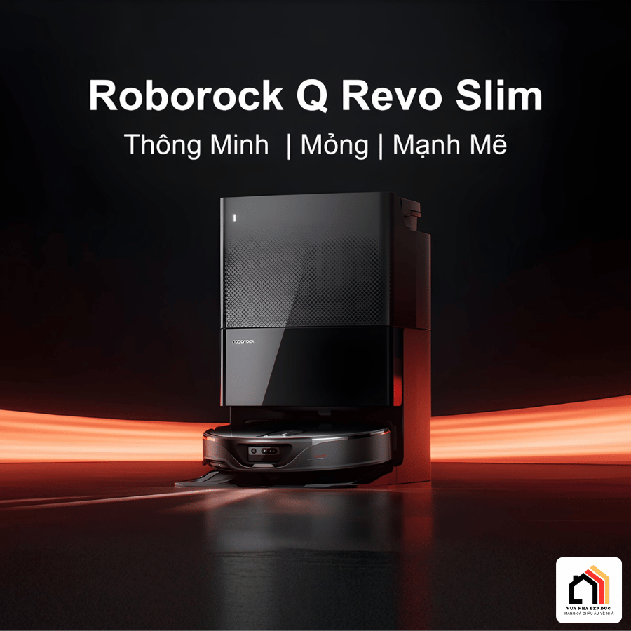 Roborock Q Revo Slim - Robot Hút Bụi Lau Nhà 2026 tại Vua Nhà Bếp Đức 02