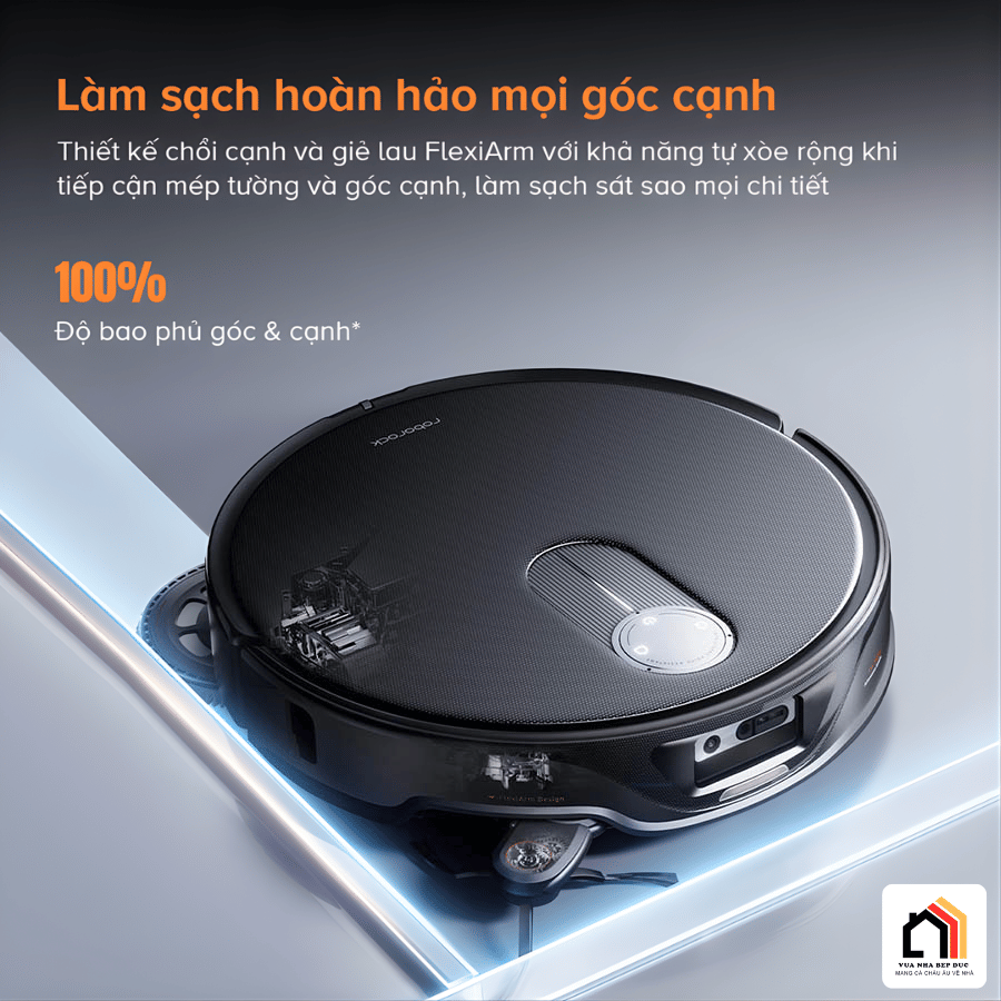 Roborock Q Revo Slim - Robot Hút Bụi Lau Nhà 2026 tại Vua Nhà Bếp Đức 07