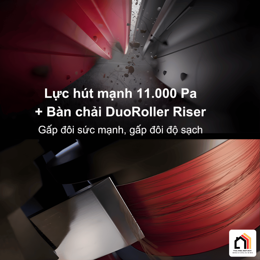 Roborock Q Revo Slim - Robot Hút Bụi Lau Nhà 2026 tại Vua Nhà Bếp Đức 08