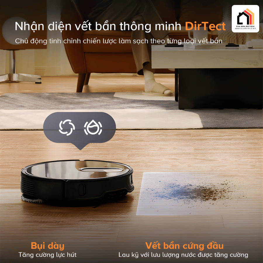 Roborock Q Revo Slim - Robot Hút Bụi Lau Nhà 2026 tại Vua Nhà Bếp Đức 12