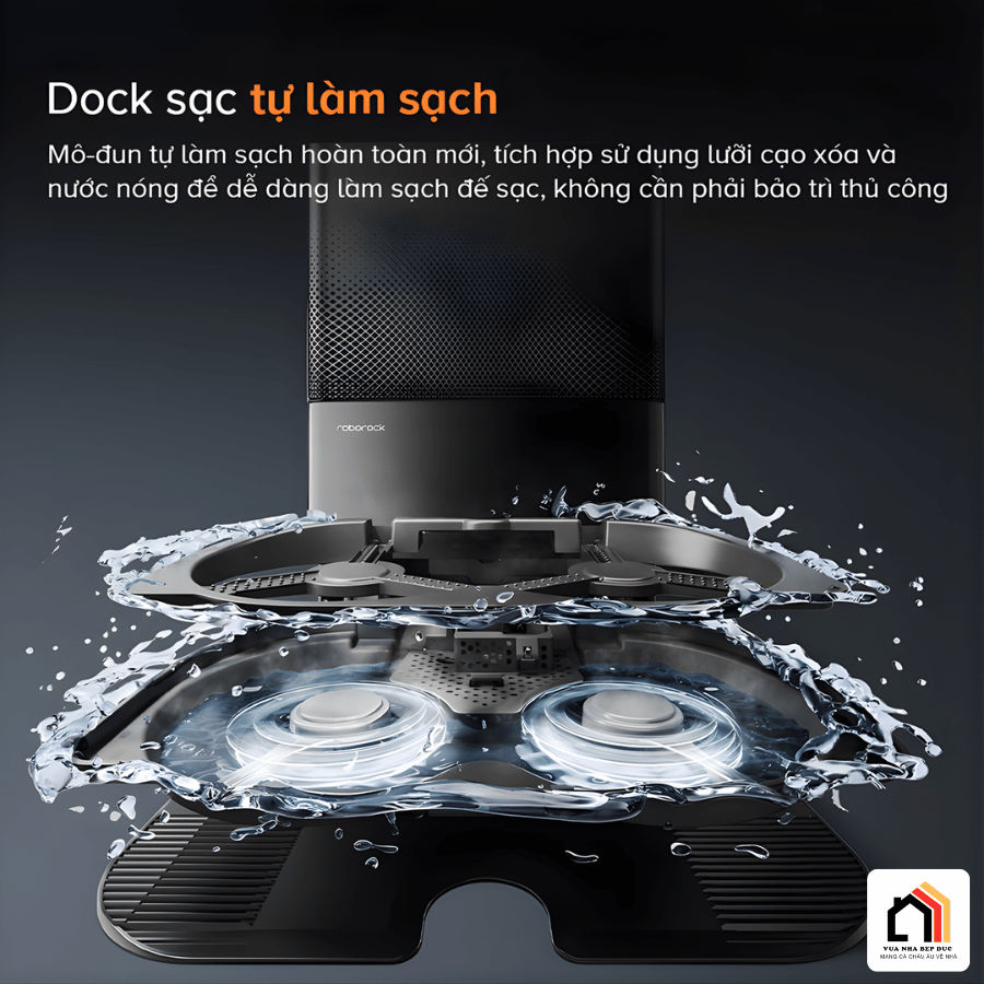 Roborock Q Revo Slim - Robot Hút Bụi Lau Nhà 2026 tại Vua Nhà Bếp Đức 15
