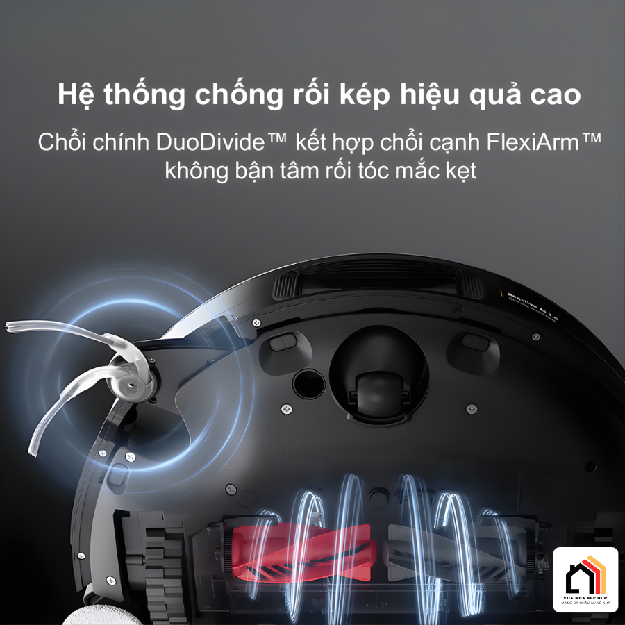 Roborock Saros 10 - Robot hút bụi lau nhà thế hệ mới 2026 tại Vua Nhà Bếp Đức 06