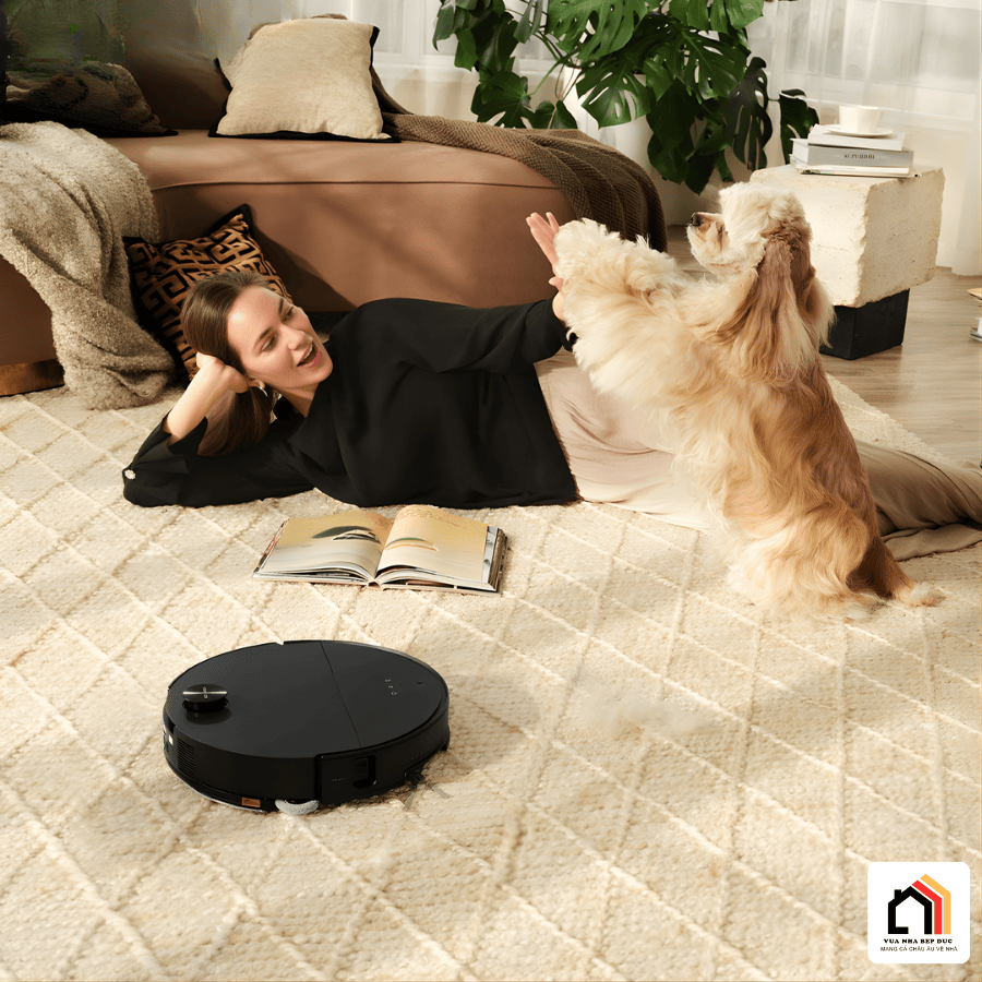Roborock Saros 10 - Robot hút bụi lau nhà thế hệ mới 2026 tại Vua Nhà Bếp Đức 10