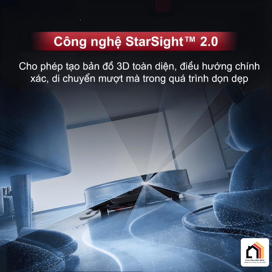 Roborock Saros 10R - Robot hút bụi lau nhà thế hệ mới 2026 tại Vua Nhà Bếp Đức 08