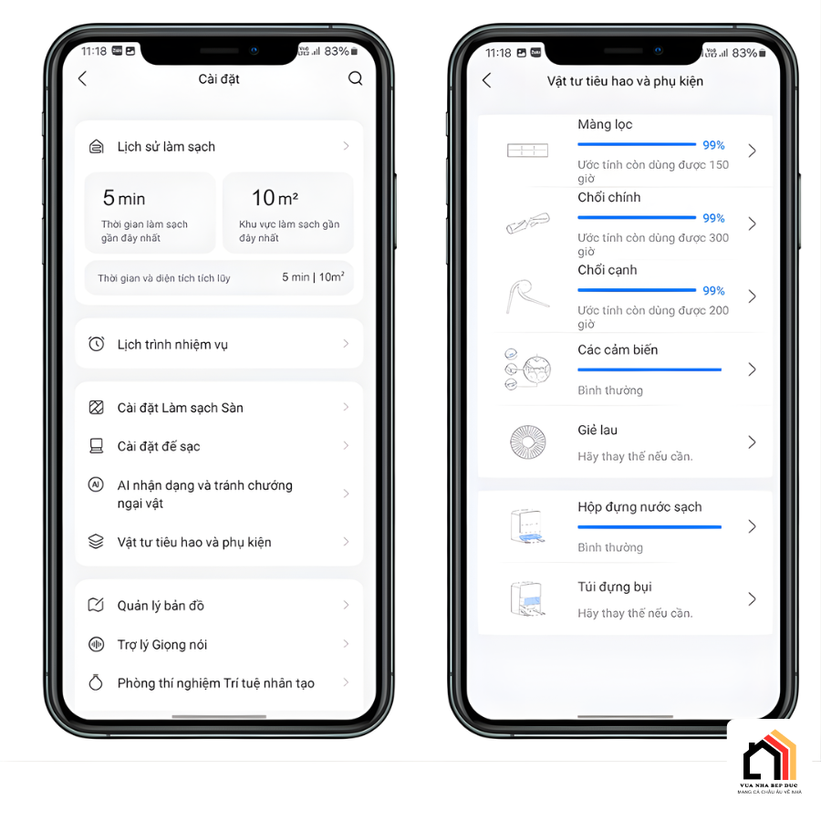 Roborock Saros 10R - Robot hút bụi lau nhà thế hệ mới 2026 tại Vua Nhà Bếp Đức 18