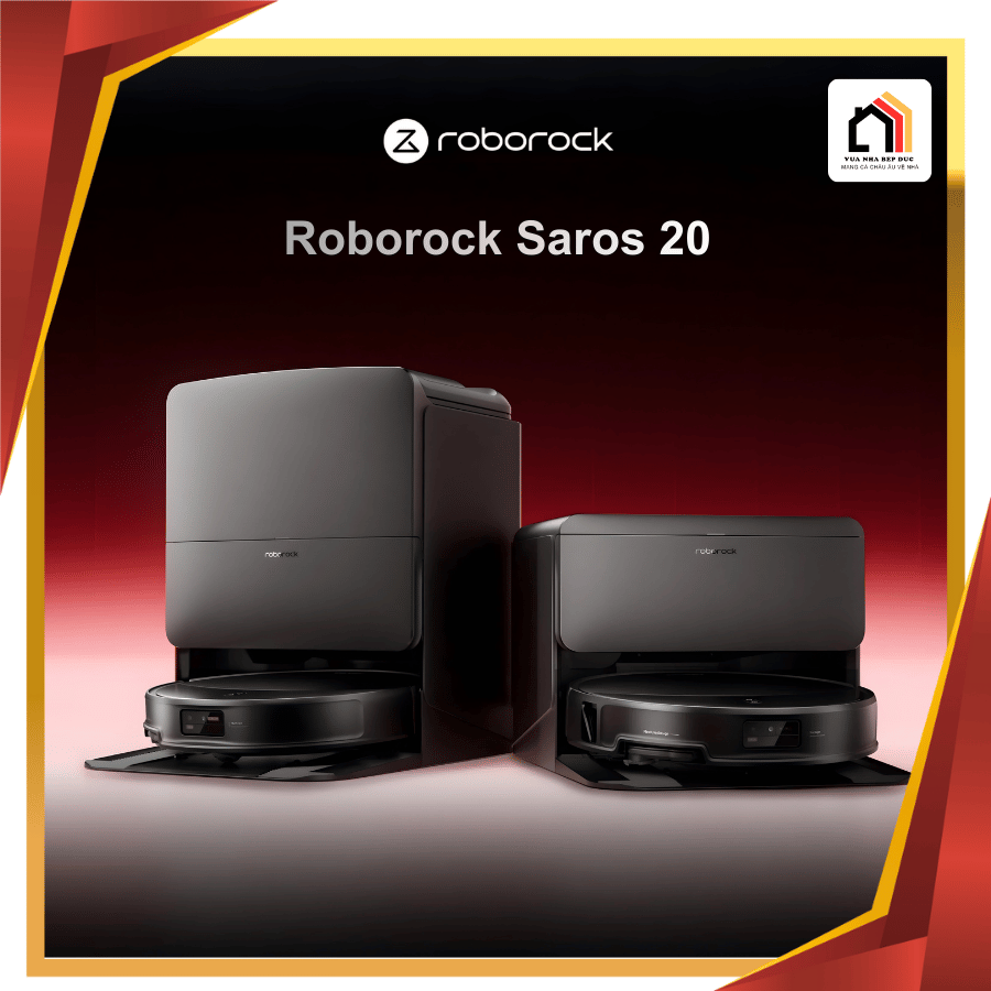 Roborock Saros 20 - Robot Hút Bụi Lau Nhà Thế Hệ Mới 2026 tại Vua Nhà Bếp Đức 01