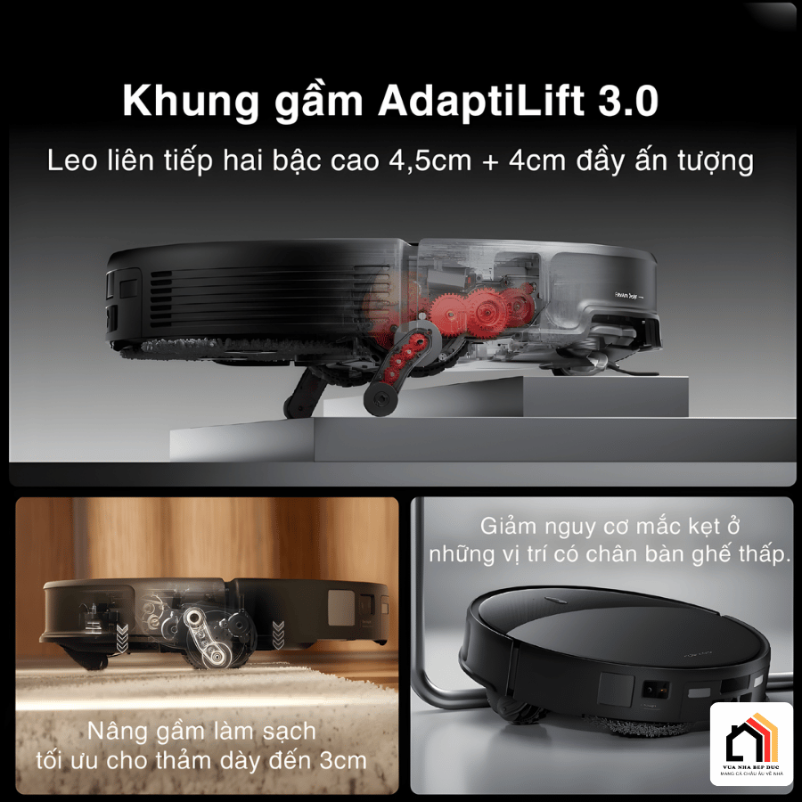 Roborock Saros 20 - Robot Hút Bụi Lau Nhà Thế Hệ Mới 2026 tại Vua Nhà Bếp Đức 03