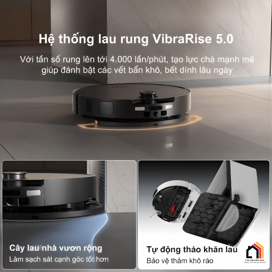 Roborock Saros 20 Sonic - Robot Hút Bụi Lau Nhà 2026 tại Vua Nhà Bếp Đức 05