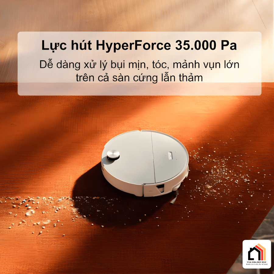 Roborock Saros 20 Sonic - Robot Hút Bụi Lau Nhà 2026 tại Vua Nhà Bếp Đức 07