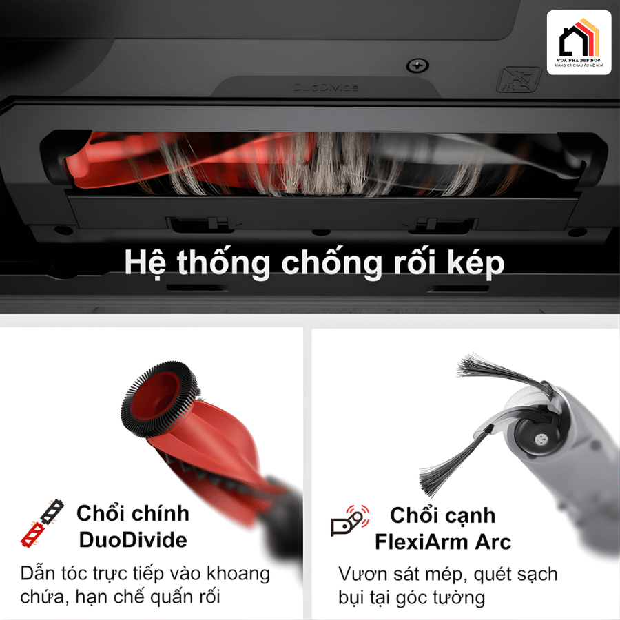 Roborock Saros 20 Sonic - Robot Hút Bụi Lau Nhà 2026 tại Vua Nhà Bếp Đức 08