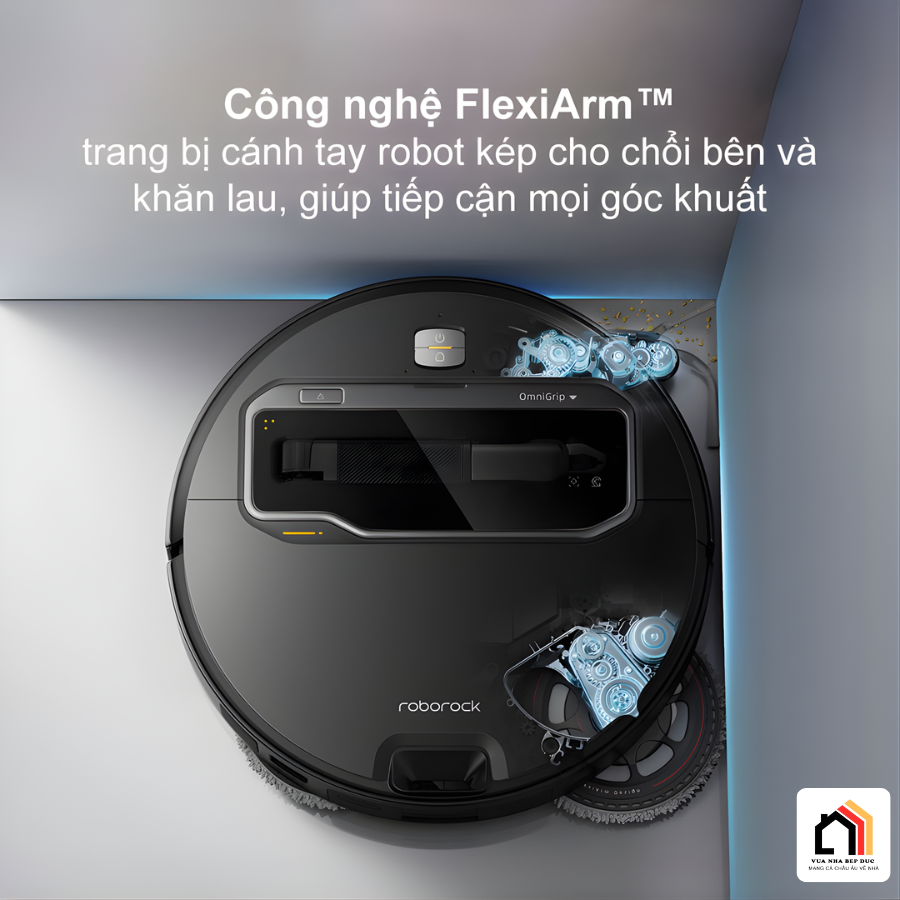 Roborock Saros Z70 - Robot hút bụi lau nhà 2026 tại Vua Nhà bếp Đức 12