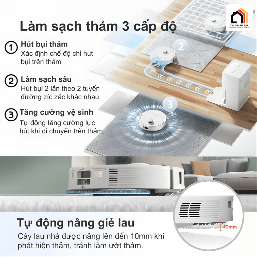 Roborock Q Revo MaxV - Robot Hút Bụi Roborock 2026 tại Vua Nhà Bếp Đức 07