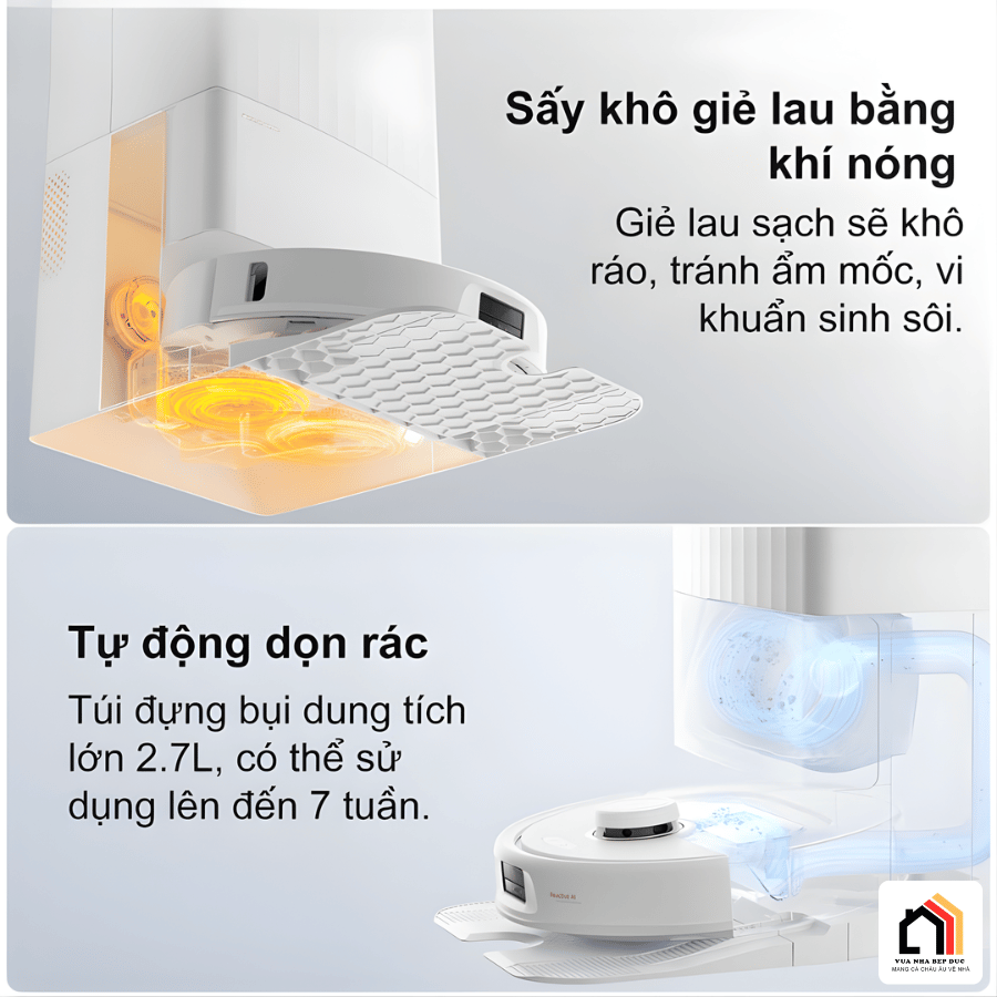 Roborock Q Revo MaxV - Robot Hút Bụi Roborock 2026 tại Vua Nhà Bếp Đức 14